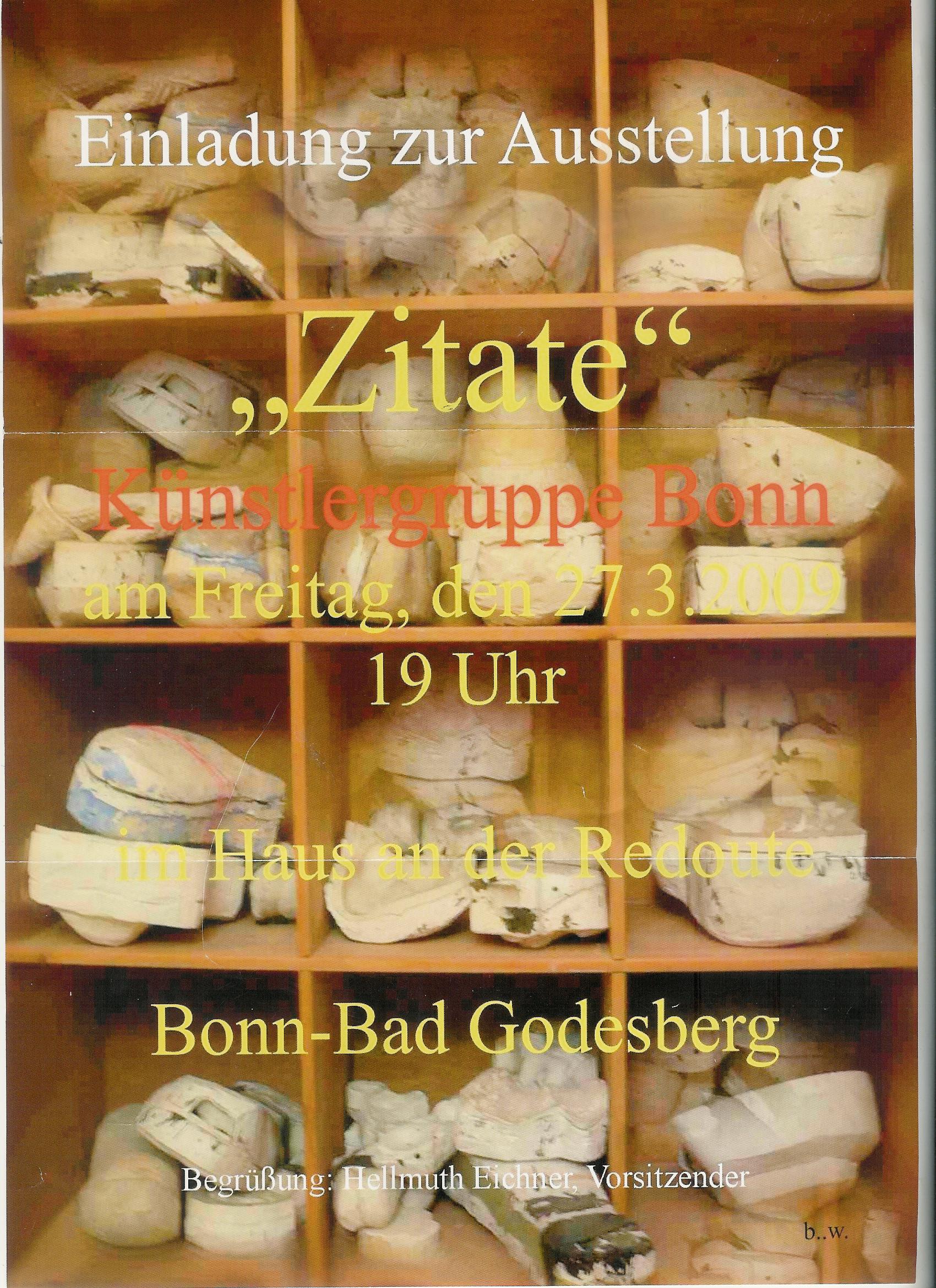 Künstlerforum Bonn- Ausstellung "Zitate"